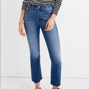 Madewell Curvy Cali Demi Boot Jeans